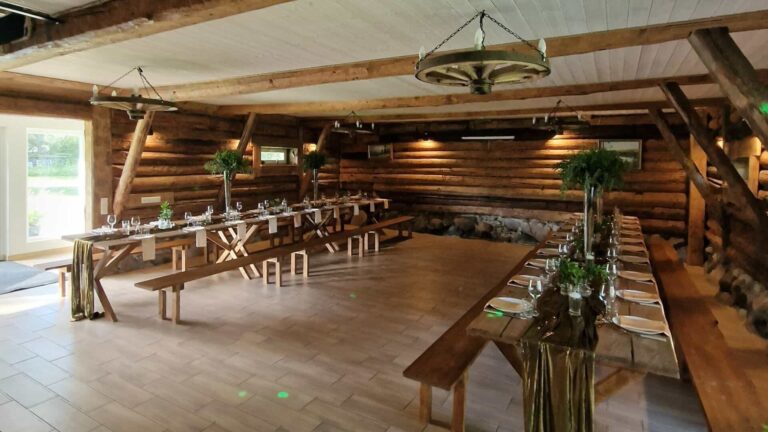 Dekoratsioonid Peosaal pikad laud