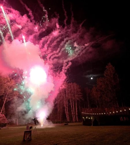 Tule show, ilutulestik